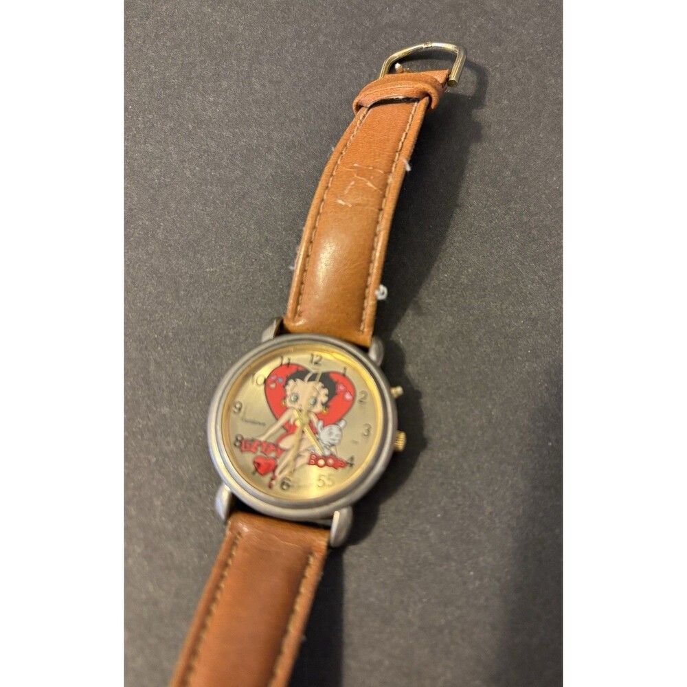 Vintage Ladies Collectable Betty Boop Watch By Valdawn Fun Cartoon Memorabilia